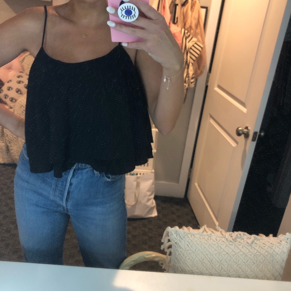 Free People flouncy top